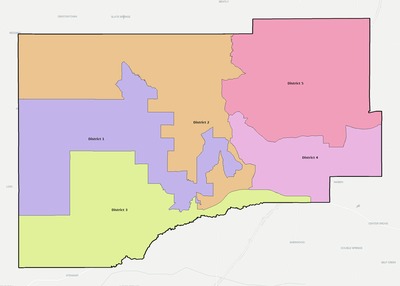 Webster County MS townships and subdivisions map