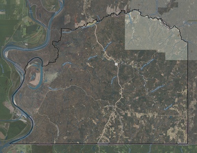 Wilkinson County MS USGS imagery and topo map