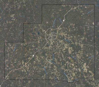 Winston County MS USGS imagery and topo map