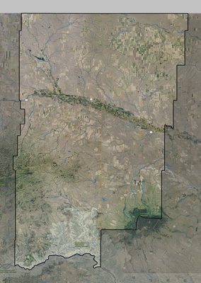 Blaine County MT USGS imagery and topo map