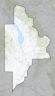 Broadwater County MT USGS topo map