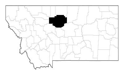 Chouteau County in Montana
