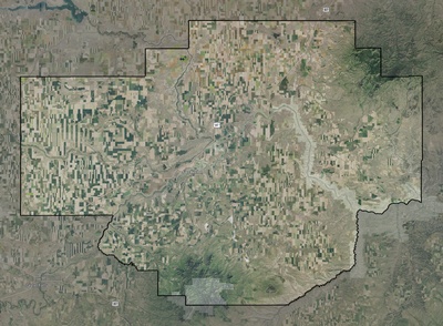 Chouteau County MT USGS imagery and topo map