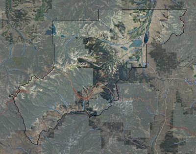 Deer Lodge County MT USGS imagery and topo map