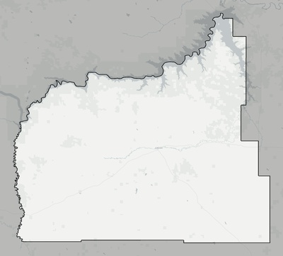 Garfield County MT county basemap context