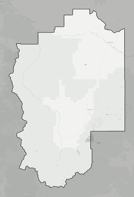 Granite County MT county basemap context