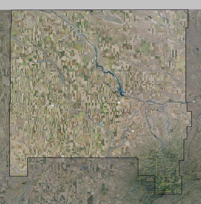 Hill County MT USGS imagery and topo map