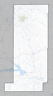 Liberty County MT USGS topo map