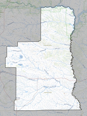 Petroleum County MT USGS topo map
