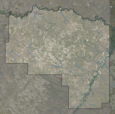 Richland County MT USGS imagery and topo map
