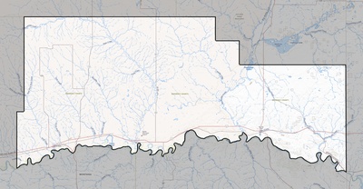 Roosevelt County MT USGS topo map