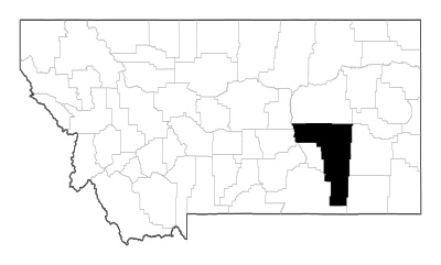 Rosebud County in Montana