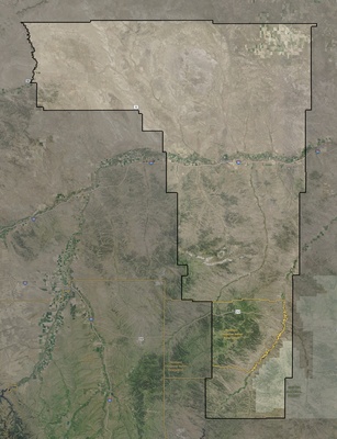 Rosebud County MT USGS imagery and topo map