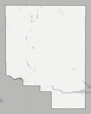Toole County MT county basemap context