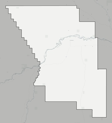 Treasure County MT county basemap context