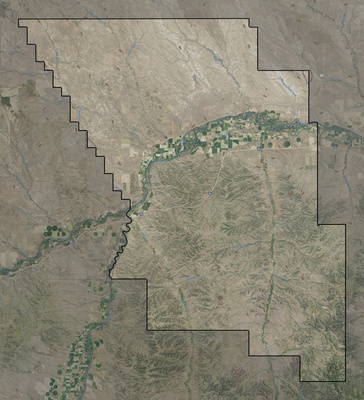 Treasure County MT USGS imagery and topo map