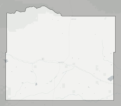 Wheatland County MT county basemap context