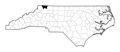 Alleghany County in North Carolina