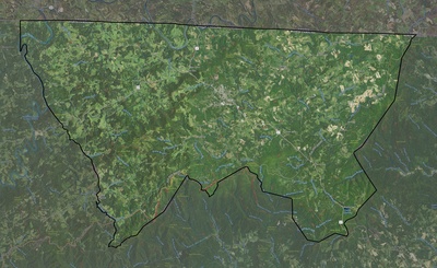 Alleghany County NC USGS imagery and topo map