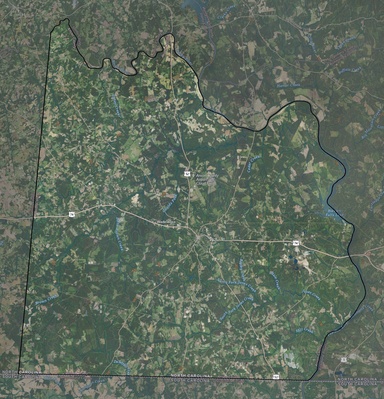 Anson County NC USGS imagery and topo map