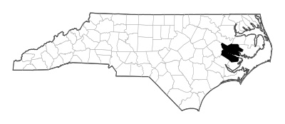 Beaufort County in North Carolina