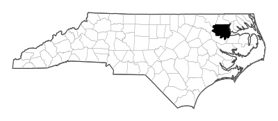 Bertie County in North Carolina