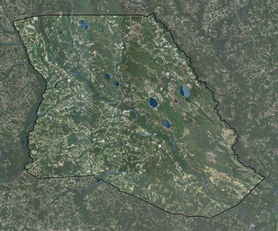 Bladen County NC USGS imagery and topo map