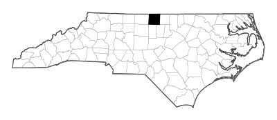 Caswell County in North Carolina