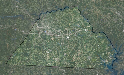 Catawba County NC USGS imagery and topo map