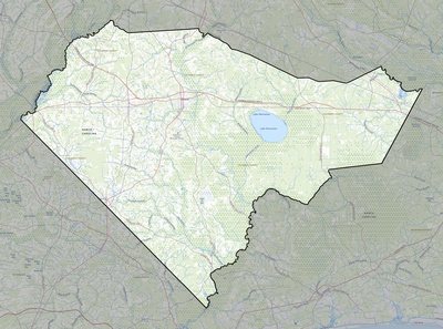 Columbus County NC USGS topo map