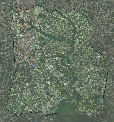 Duplin County NC USGS imagery and topo map
