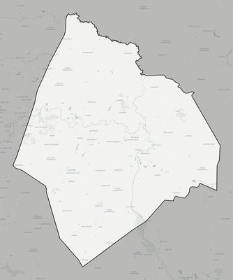 Edgecombe County NC county basemap context