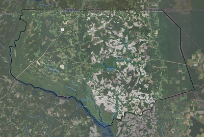 Gates County NC USGS imagery and topo map