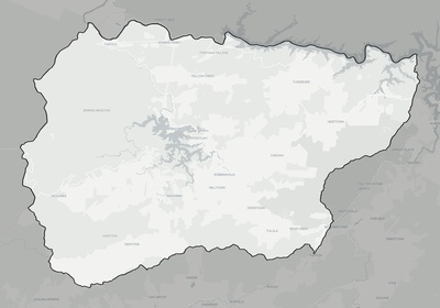 Graham County NC county basemap context