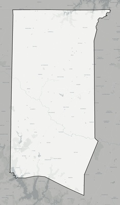 Granville County NC county basemap context