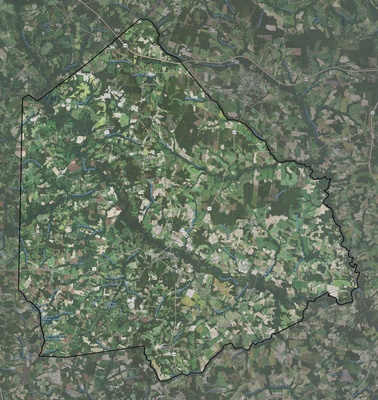 Greene County NC USGS imagery and topo map