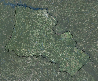 Halifax County NC USGS imagery and topo map