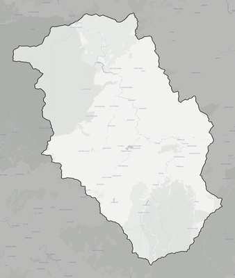 Haywood County NC county basemap context