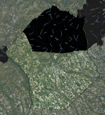 Hoke County NC USGS imagery and topo map