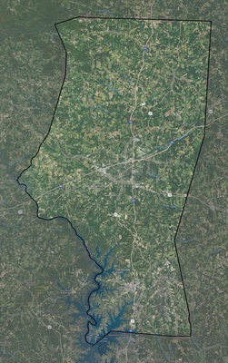 Iredell County NC USGS imagery and topo map