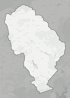 Jackson County NC county basemap context