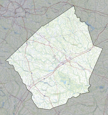 Johnston County NC USGS topo map