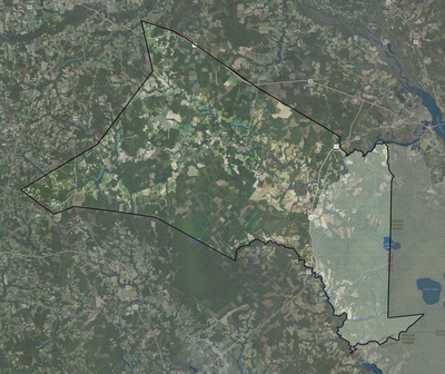 Jones County NC USGS imagery and topo map