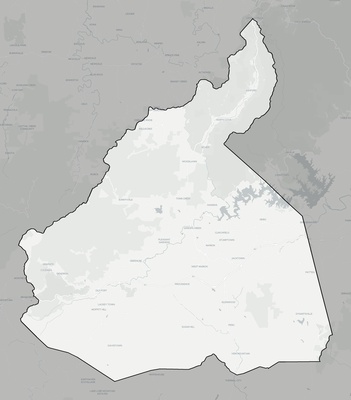 McDowell County NC county basemap context