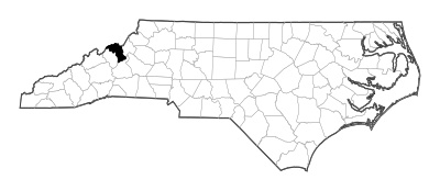 Mitchell County in North Carolina