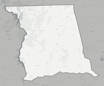Montgomery County NC county basemap context