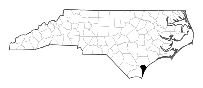 New Hanover County in North Carolina
