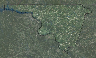Northampton County NC USGS imagery and topo map
