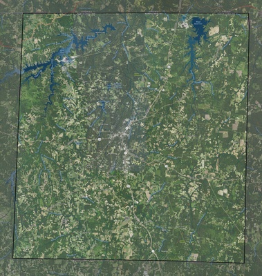 Person County NC USGS imagery and topo map