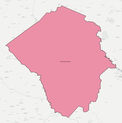 Pitt County NC school district boundaries map